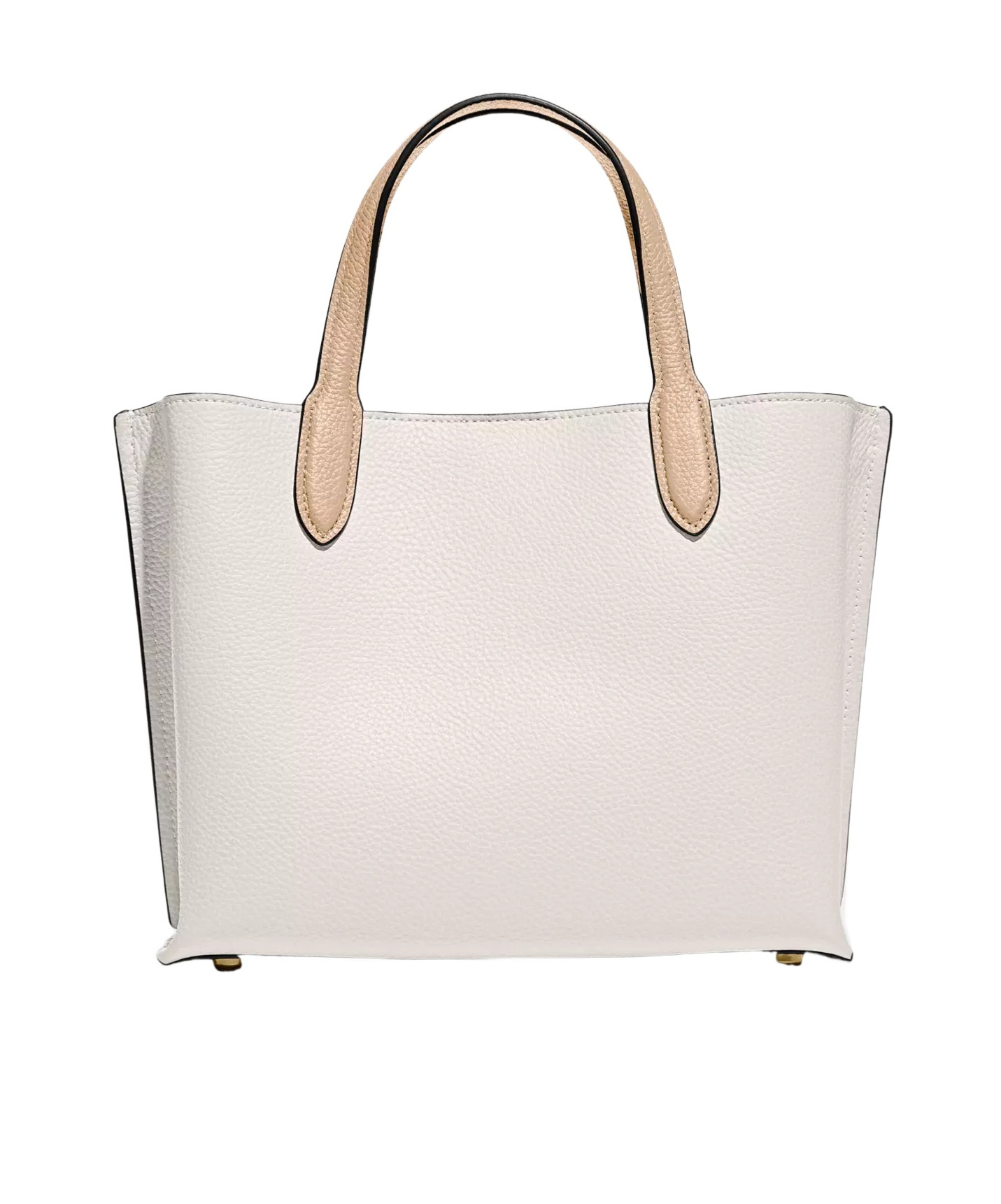 Coach Willow Twist-lock Tote Bag In White
