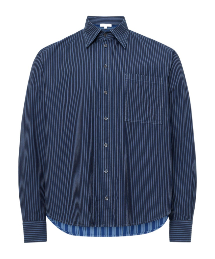 Jw Anderson Long Sleeve Shirt In Blue