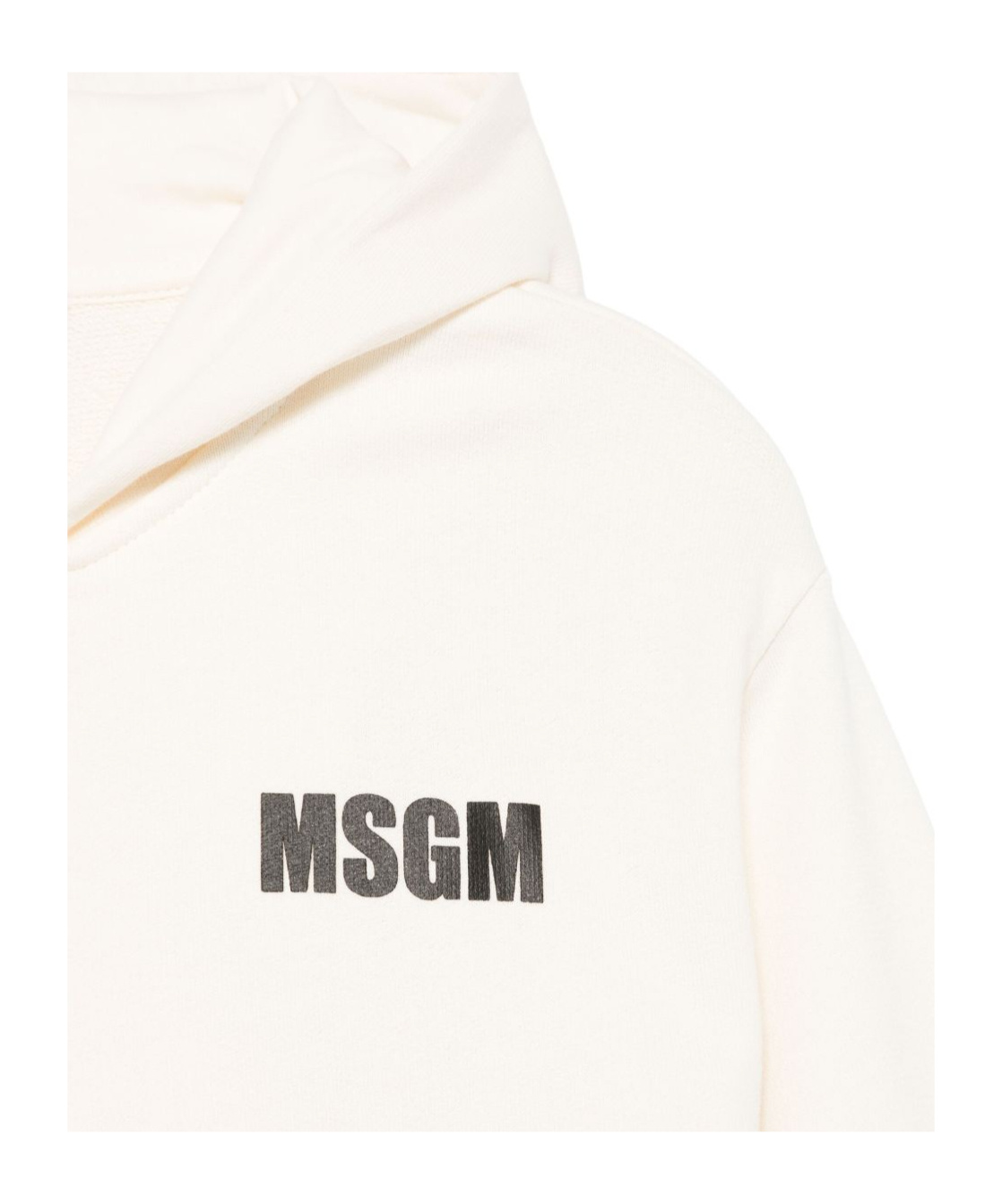 Shop Msgm Zip Sweatshirt In White