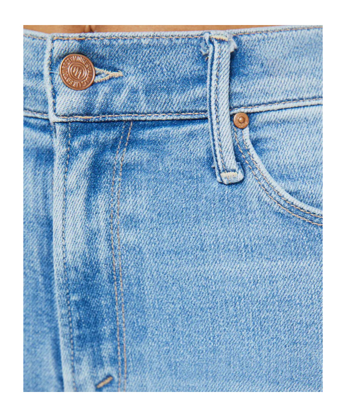 Mother The Rascal Hover Sow Surreal Jeans In Blue