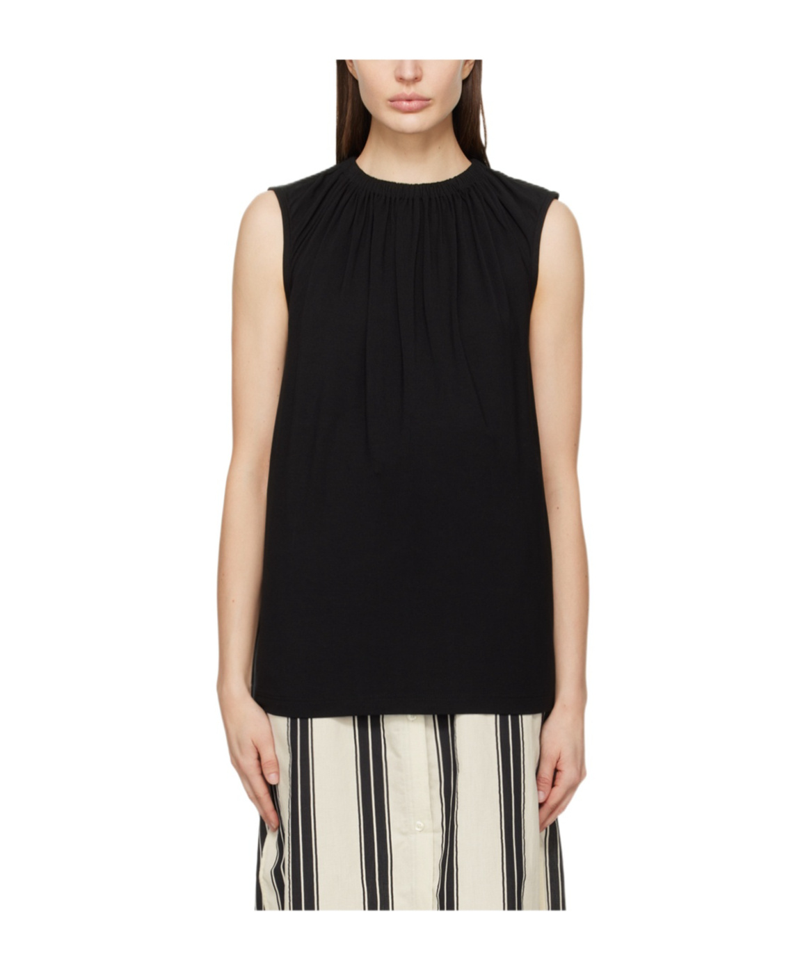 TOTÊME STRETCH-JERSEY TANK TOP