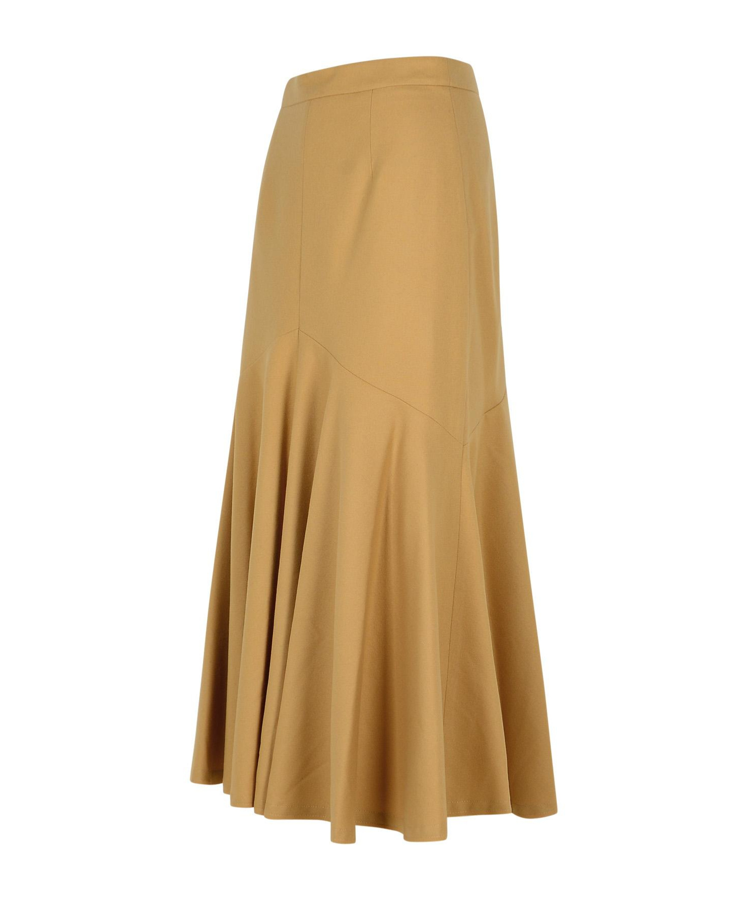 Patou Wool-blend Midi Mermaid Skirt