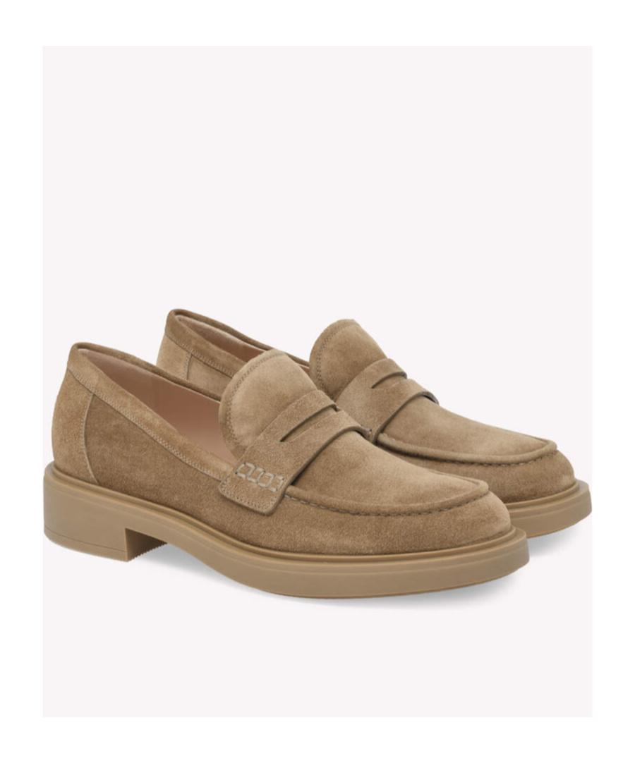 Gianvito Rossi Harris Loafers In Brown