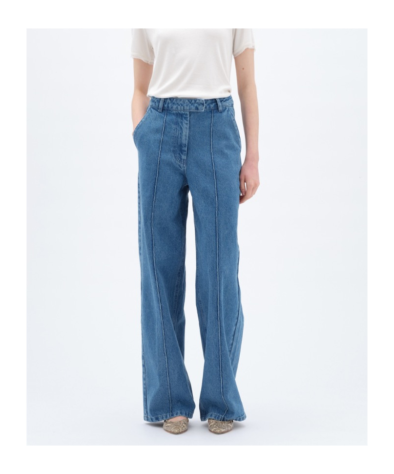 Remain Birger Christensen Rinea Straight-leg Jeans In Blue