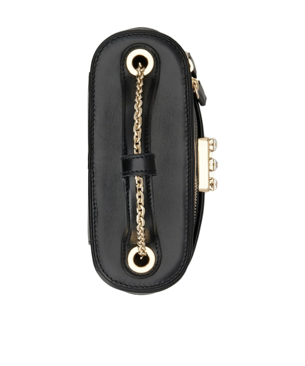 ROGER VIVIER VANITY TRÈS VIVIER MICRO BAG IN LEATHER
