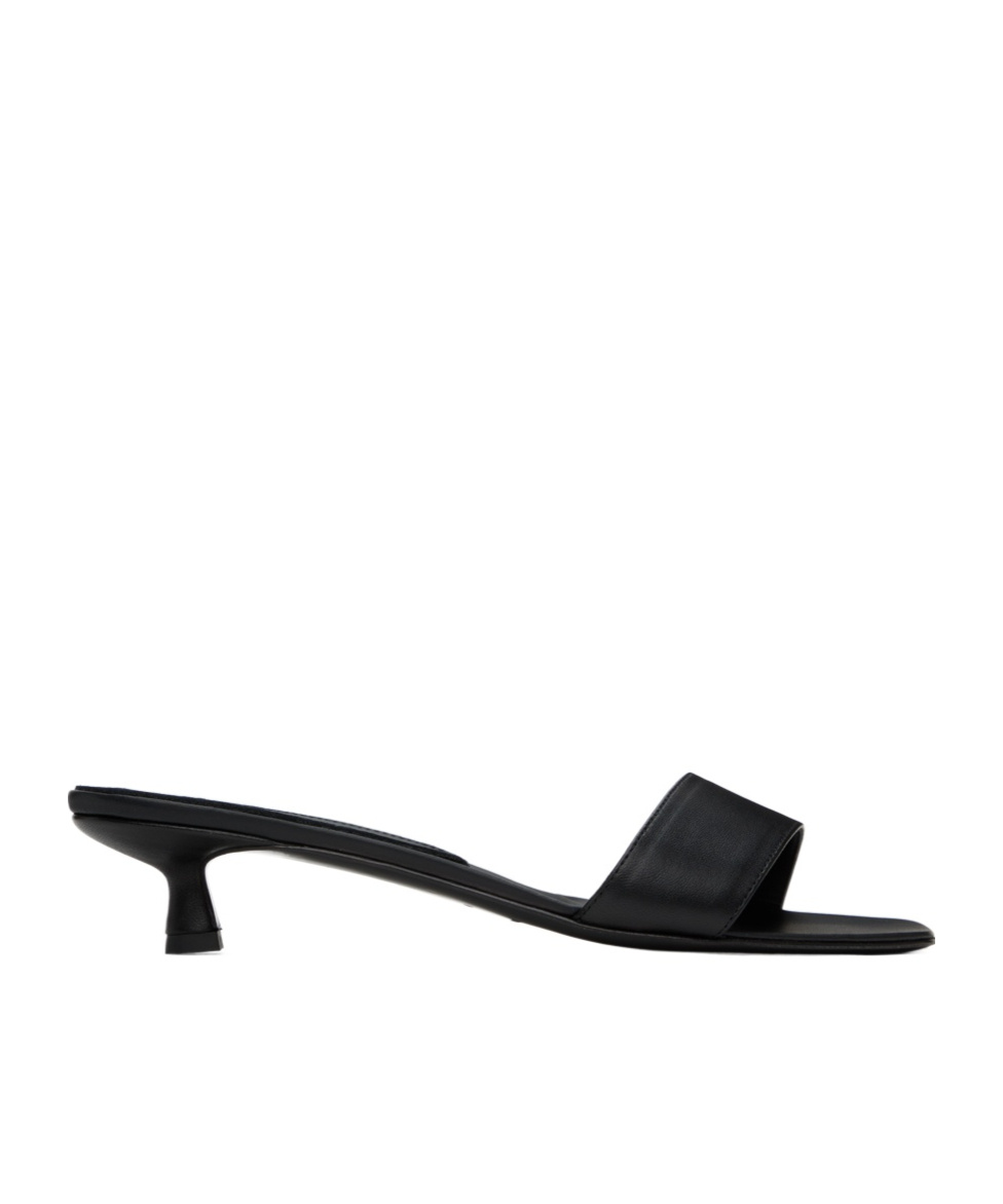 LOULOU STUDIO ATRIUM 45MM LEATHER SANDALS 