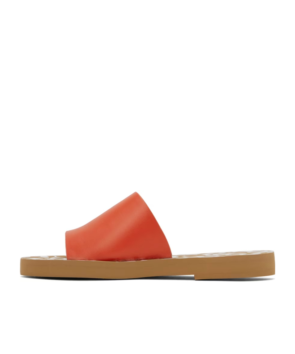 See By Chloé Essie Logo Open-toed Slippers In Brown