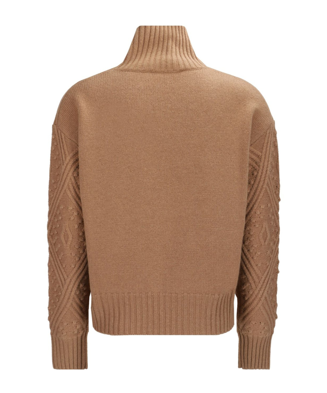 MAX MARA MAX MARA STUDIO HIGH NECK LONG-SLEEVED JUMPER
