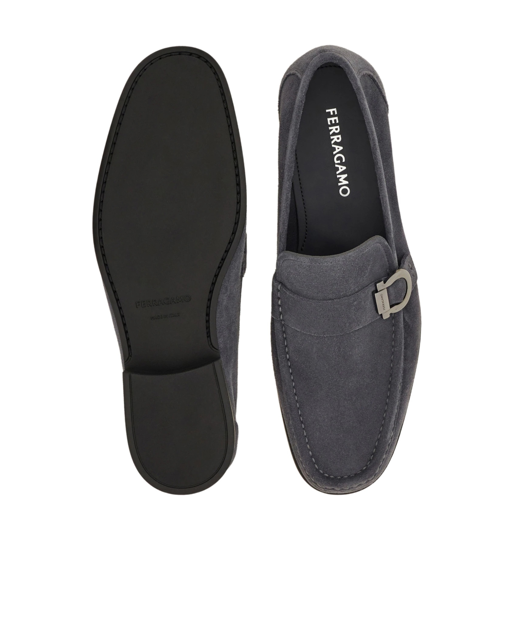 Ferragamo Loafer With Gancini Ornament