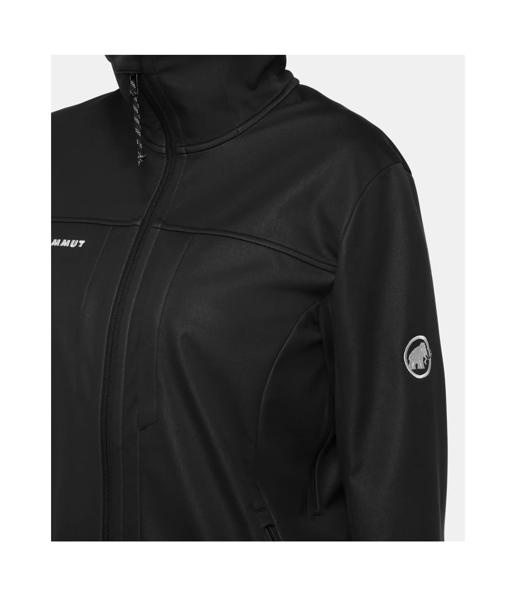 Mammut Hooded Jacket In Black