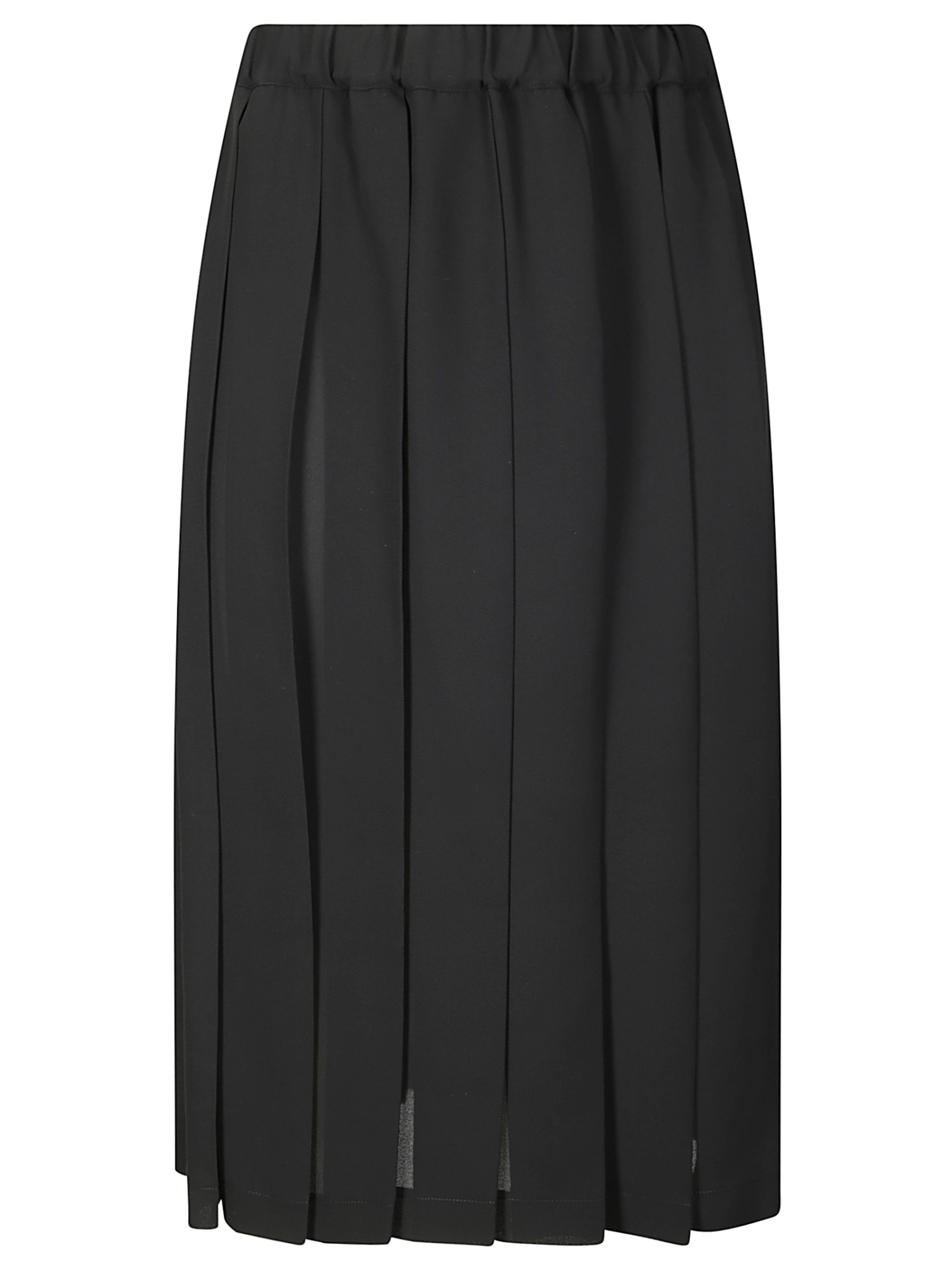COMME DES GARÇONS PLEATED MIDI SKIRT
