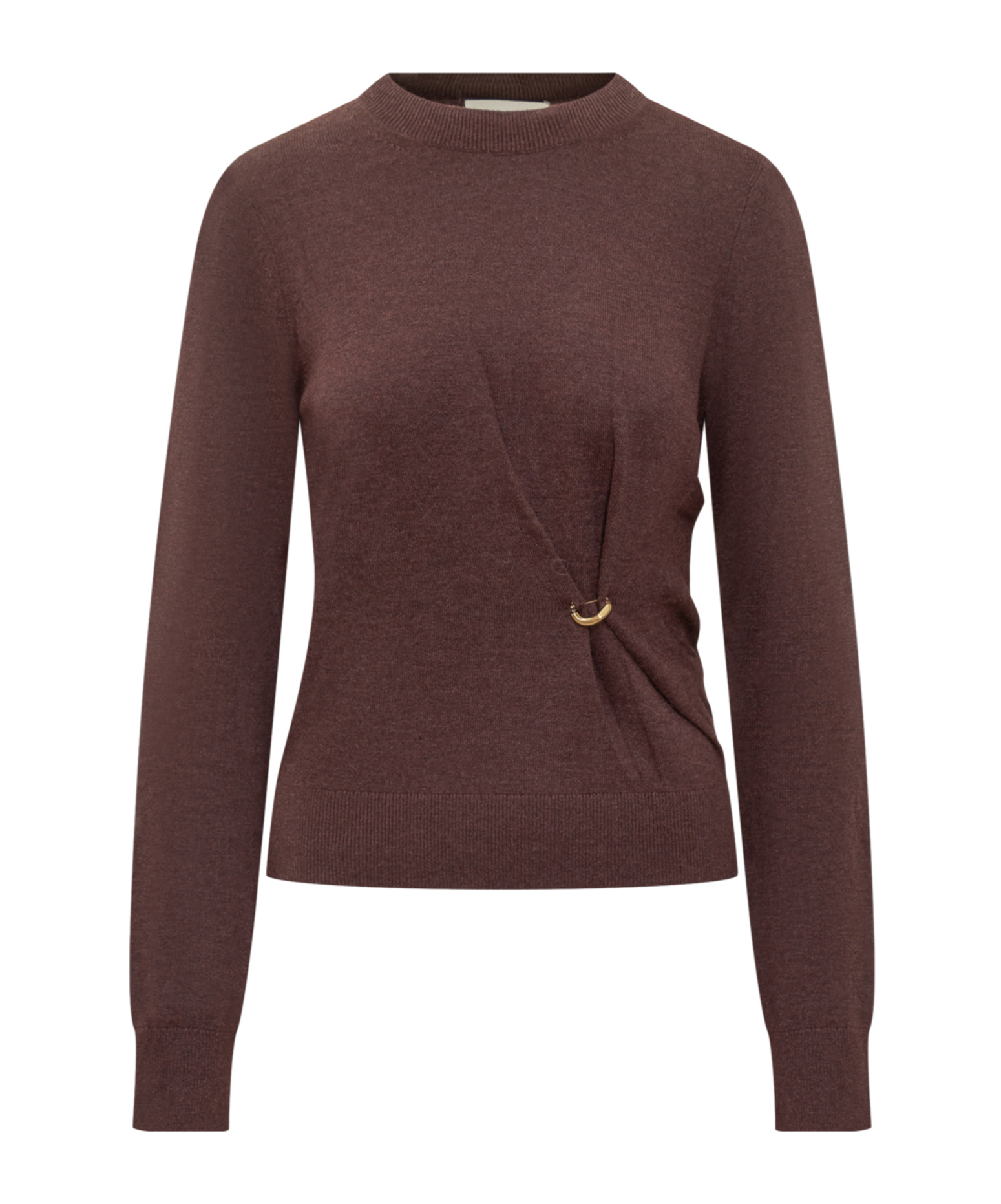 Isabel Marant Ring Detail Cosima-gb Sweater In Brown