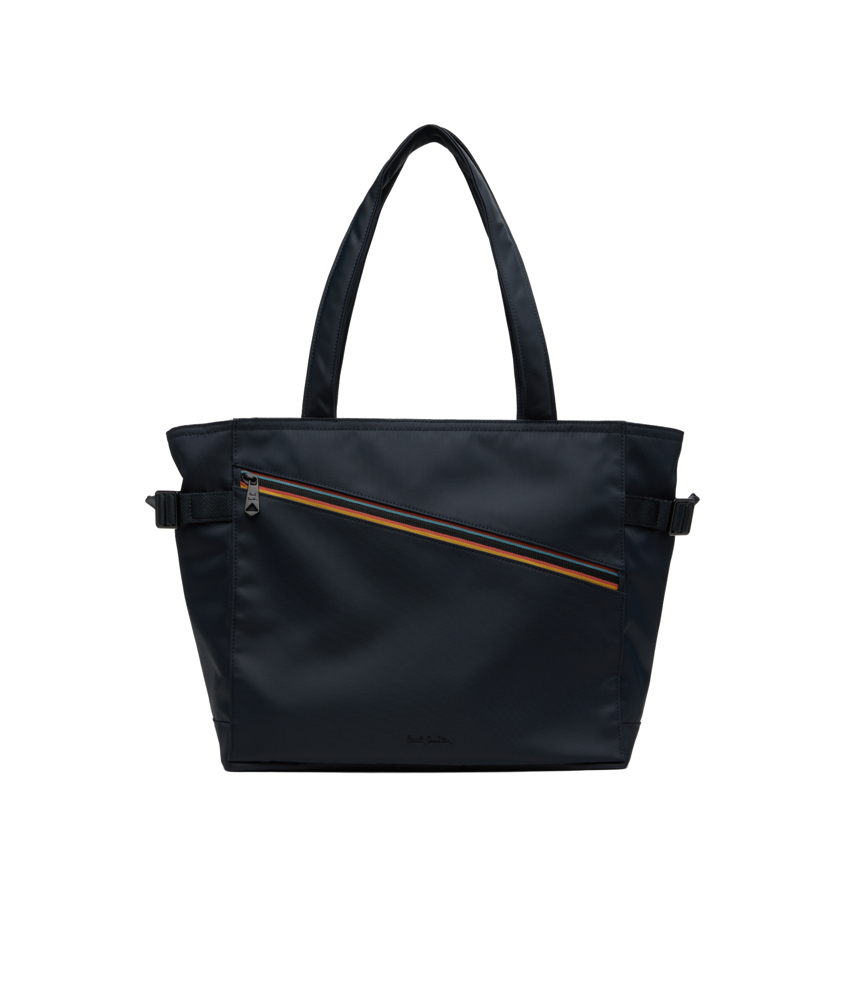 Paul Smith Double Handle Tote Bag In Navy Blue