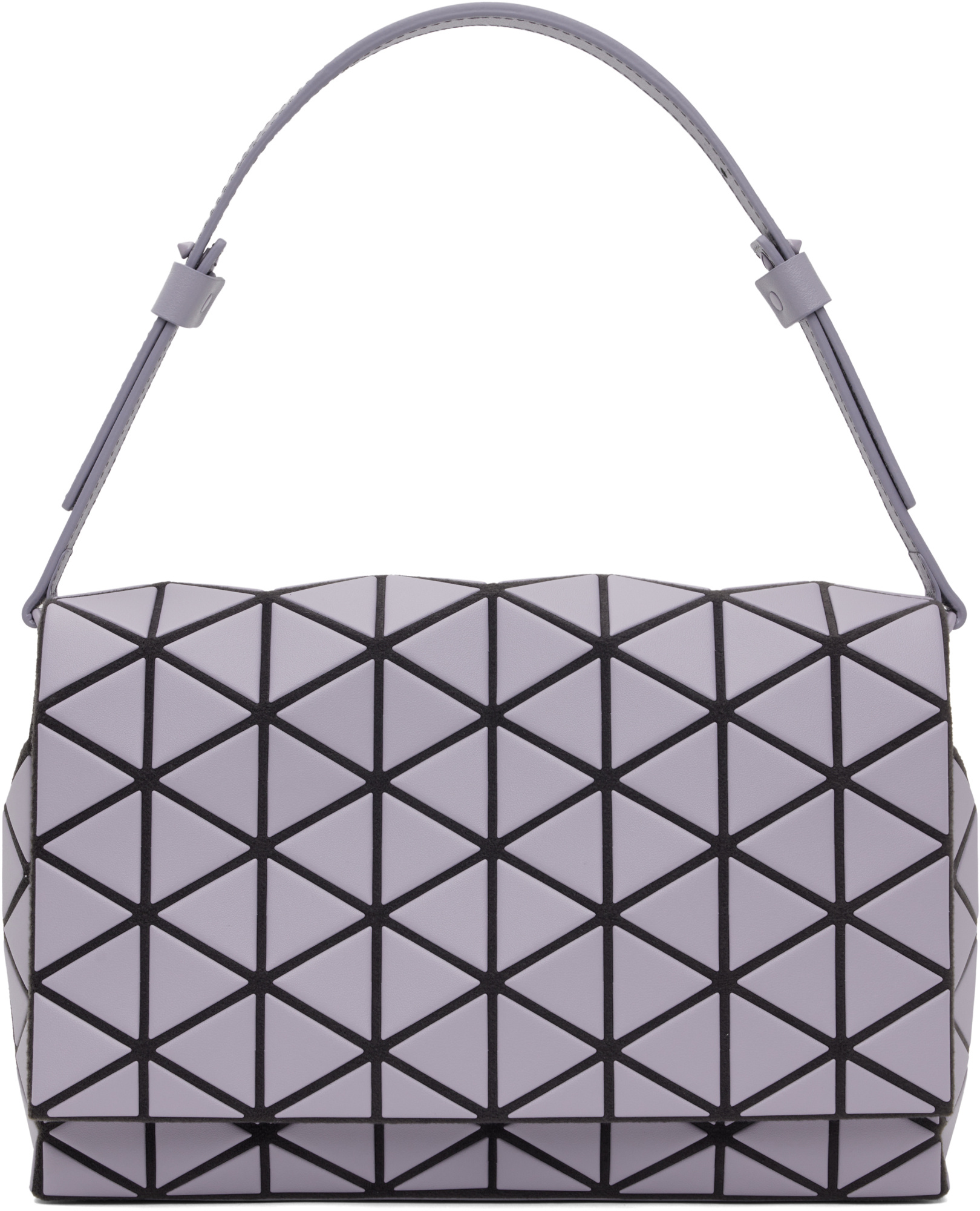 Bao Bao Issey Miyake Fossette Shoulder Bag In Gray