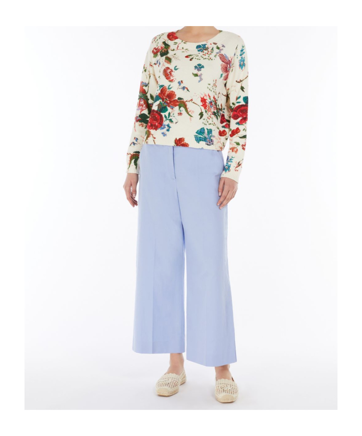WEEKEND MAX MARA COTTON CORDONNET JUMPER