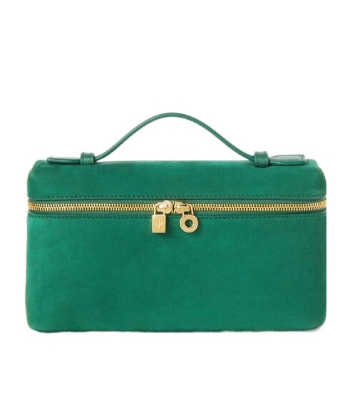Loro Piana Extra Pocket L19 Shoulder Bag In Green