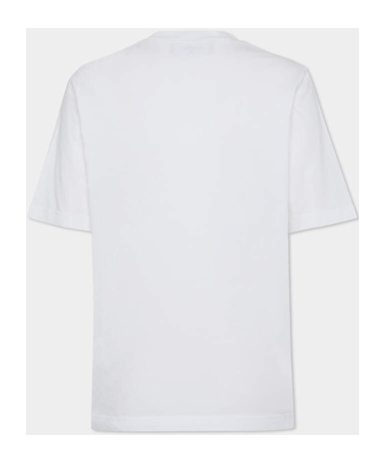 Dsquared2 Dsquared Woman White Cotton T-shirt In White