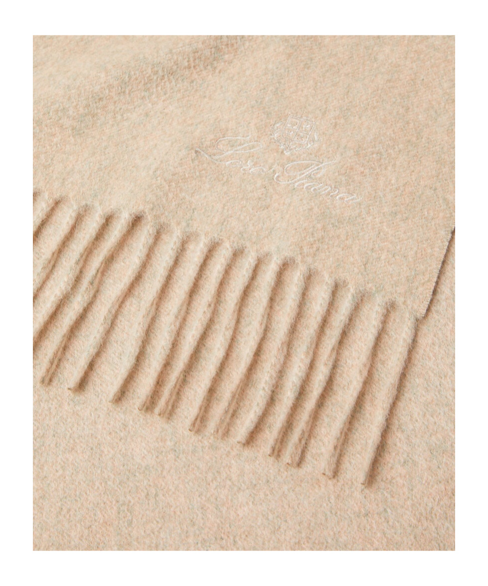 Loro Piana Grande Unita Scarf In Rose Granite Mixed Color