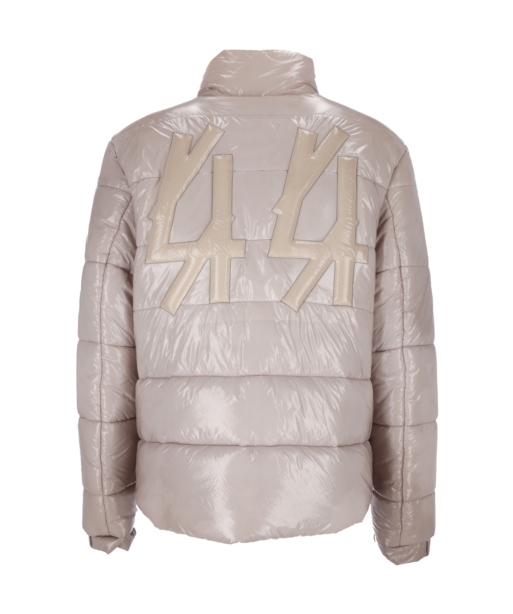 44 Label Group Blow Out Puffer Jacket In Nude