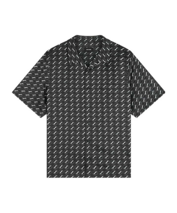We11 Done Short-sleeved Shirt In Green