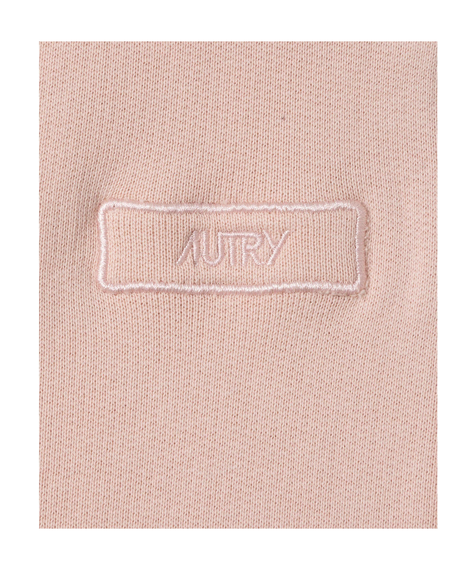 Shop Autry Logo-embroidered Track Pants In Nude