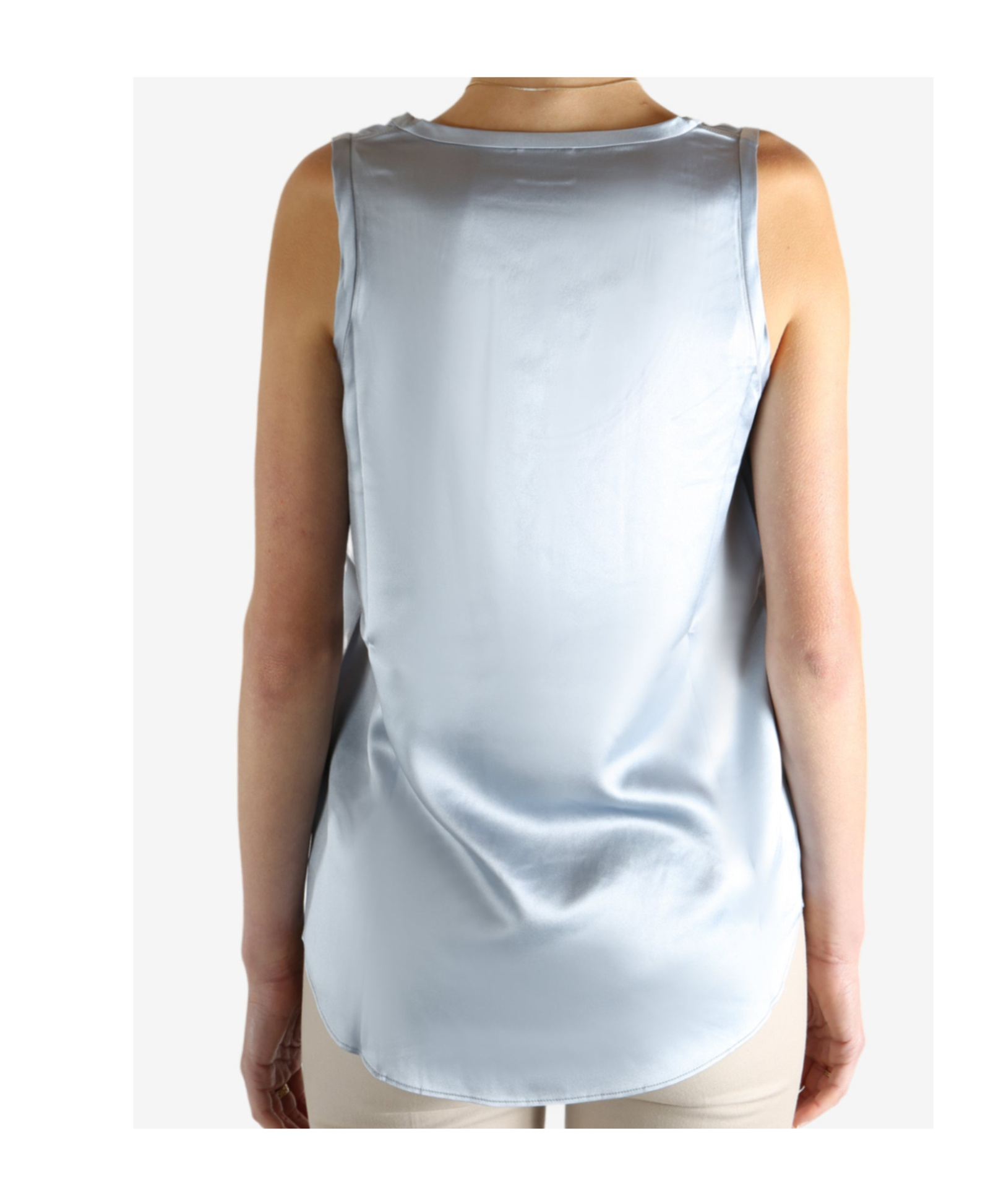 Brunello Cucinelli Crew Neck Vest In Blue