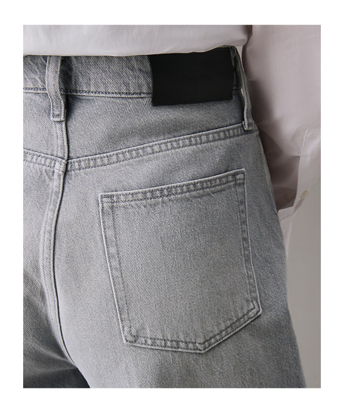 CALVIN KLEIN HIGH-RISE WIDE-LEG JEANS