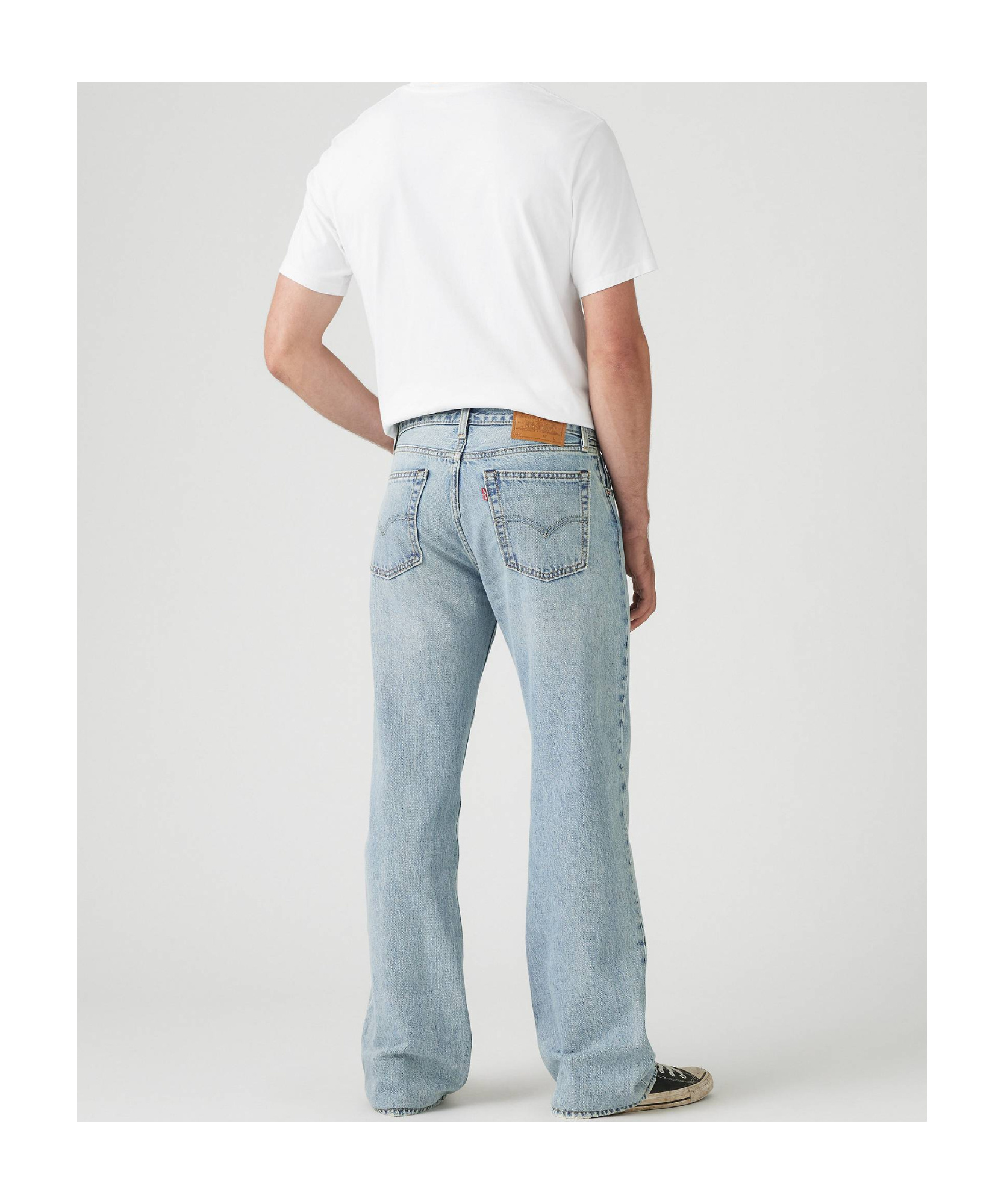 Levi's Loose Flared Jeans In Gray