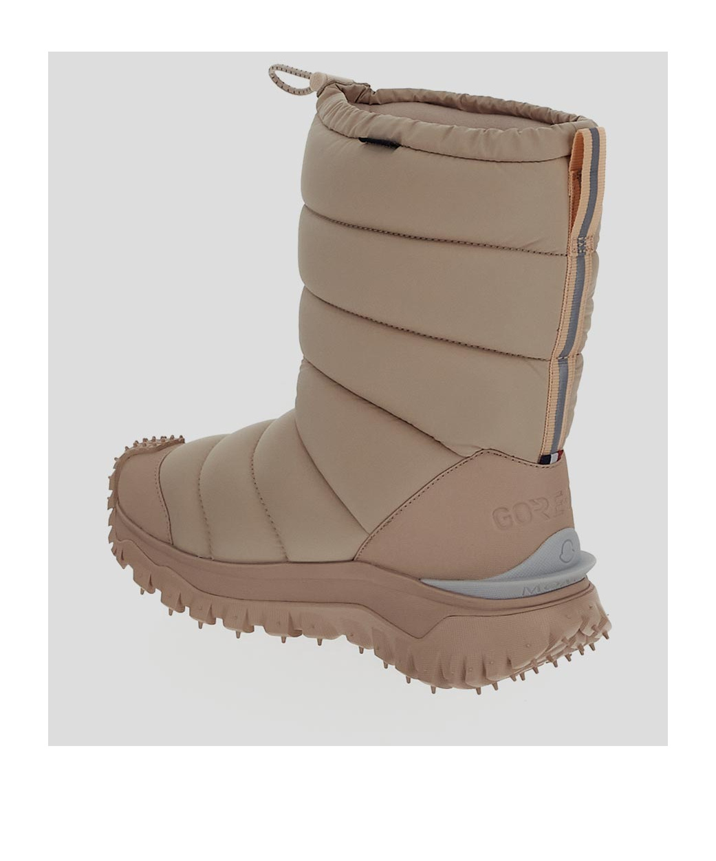 Moncler Trailgrip Après High Boots In Brown