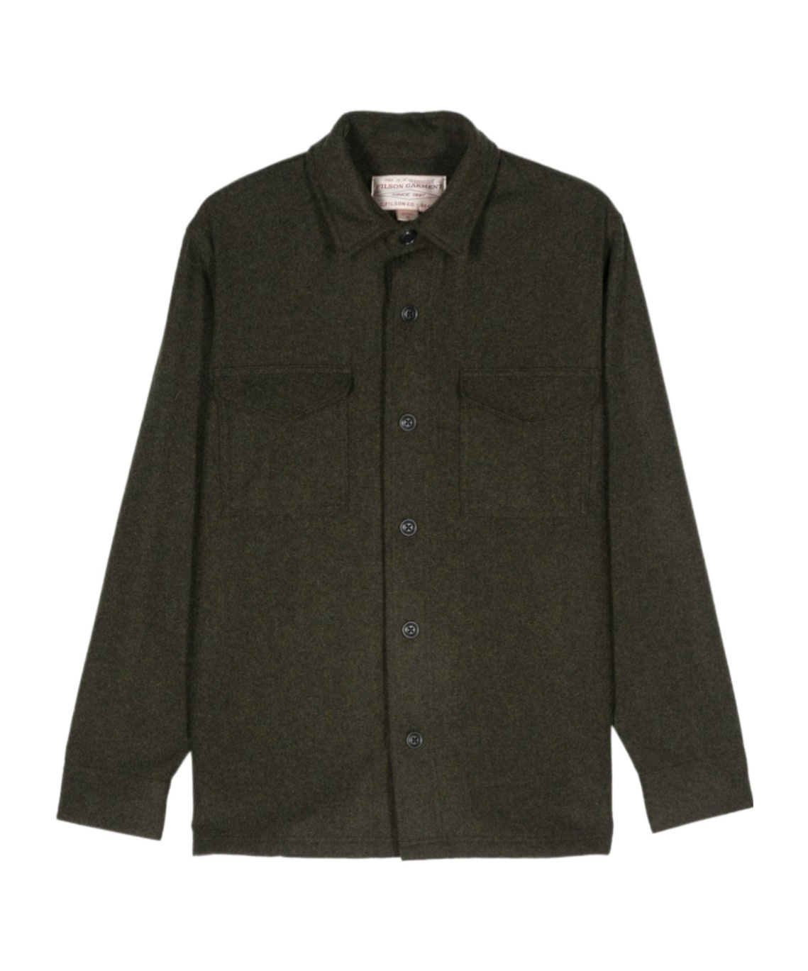 Filson Long-sleeved Casual Jacket In Green