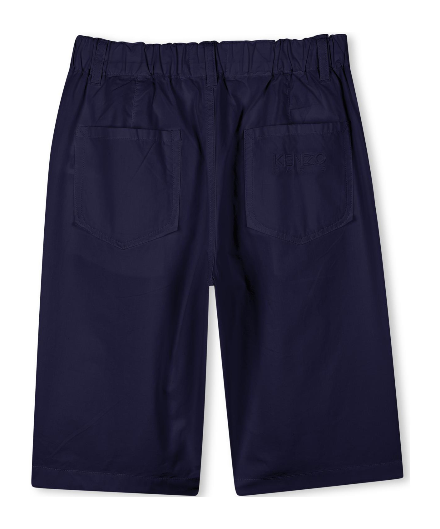 Kenzo Belt-loop Shorts In Black
