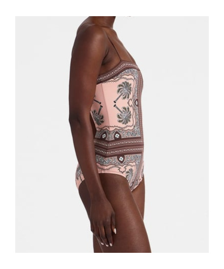 La Doublej La Double J Elle Swimsuit (placée) In Red