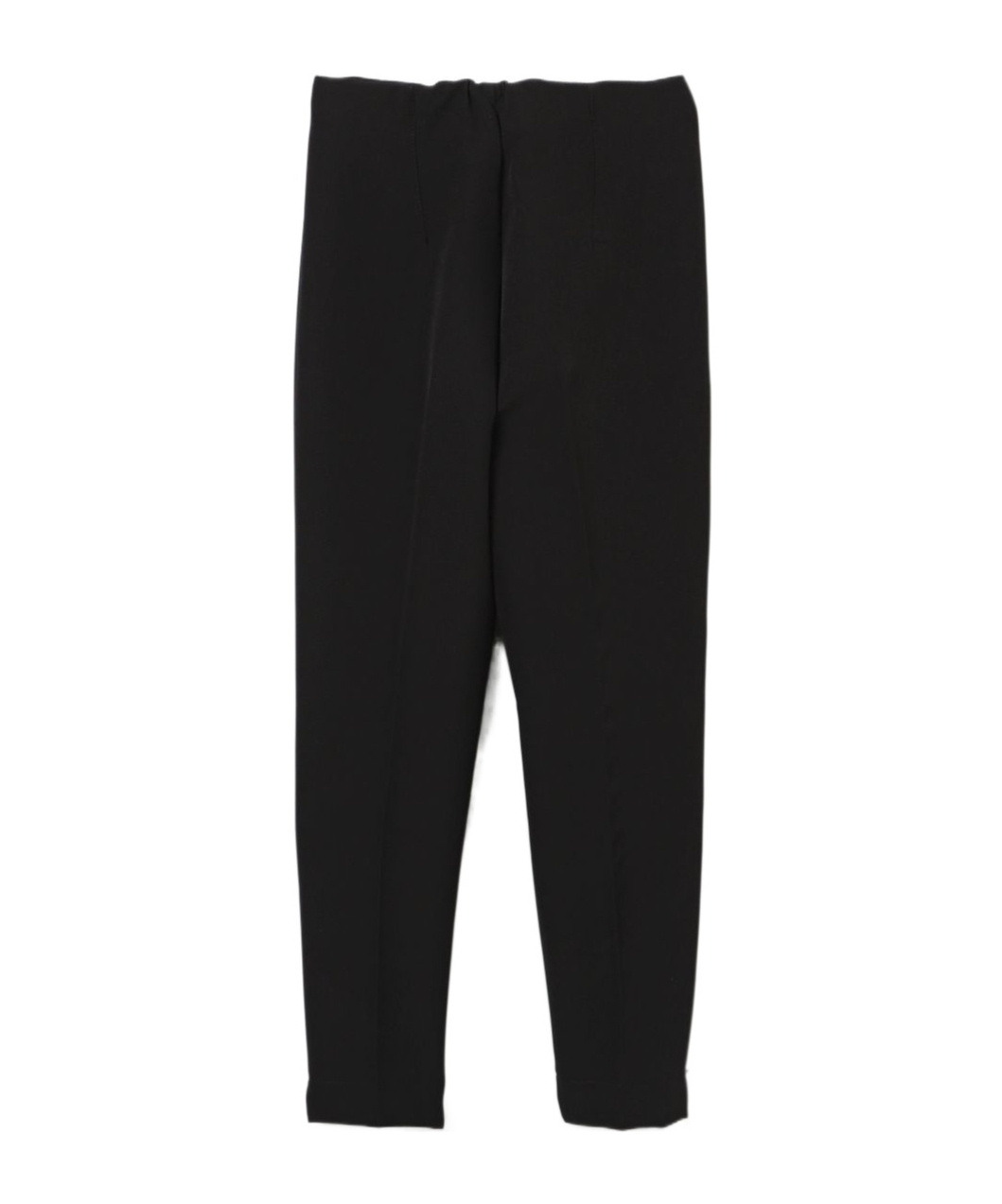 Monnalisa High-waist Smart Trousers In Black