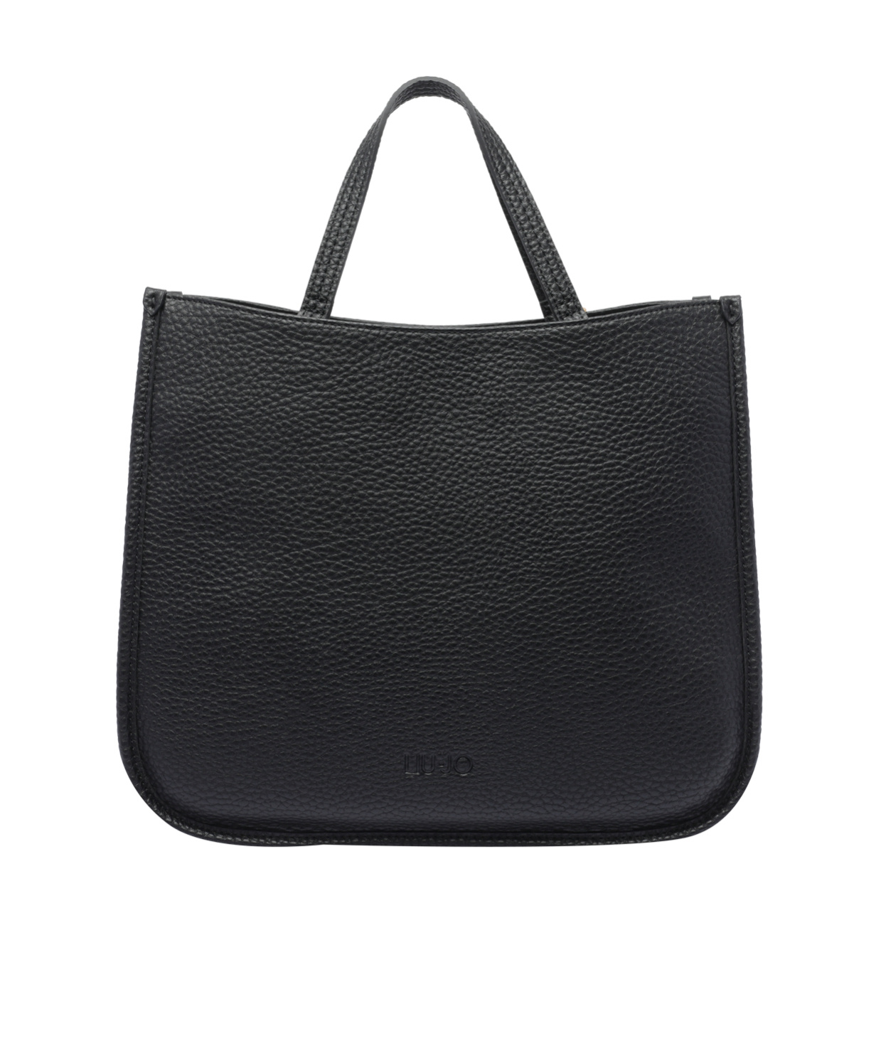 Liu •jo Double Handle Shoulder Bag With Tassel Detail In Black