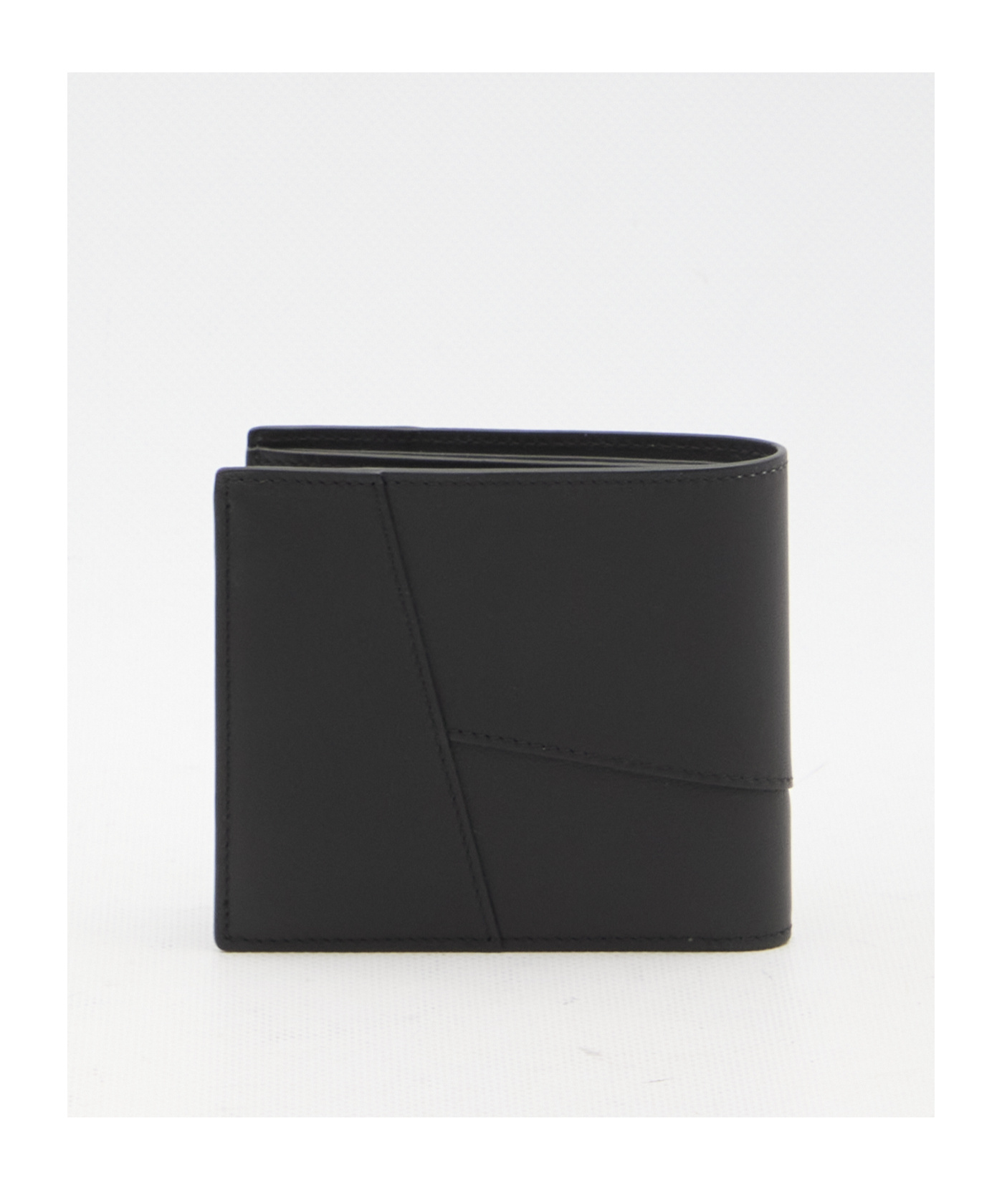 Loewe Puzzle Edge Bifold Coin Wallet In Black