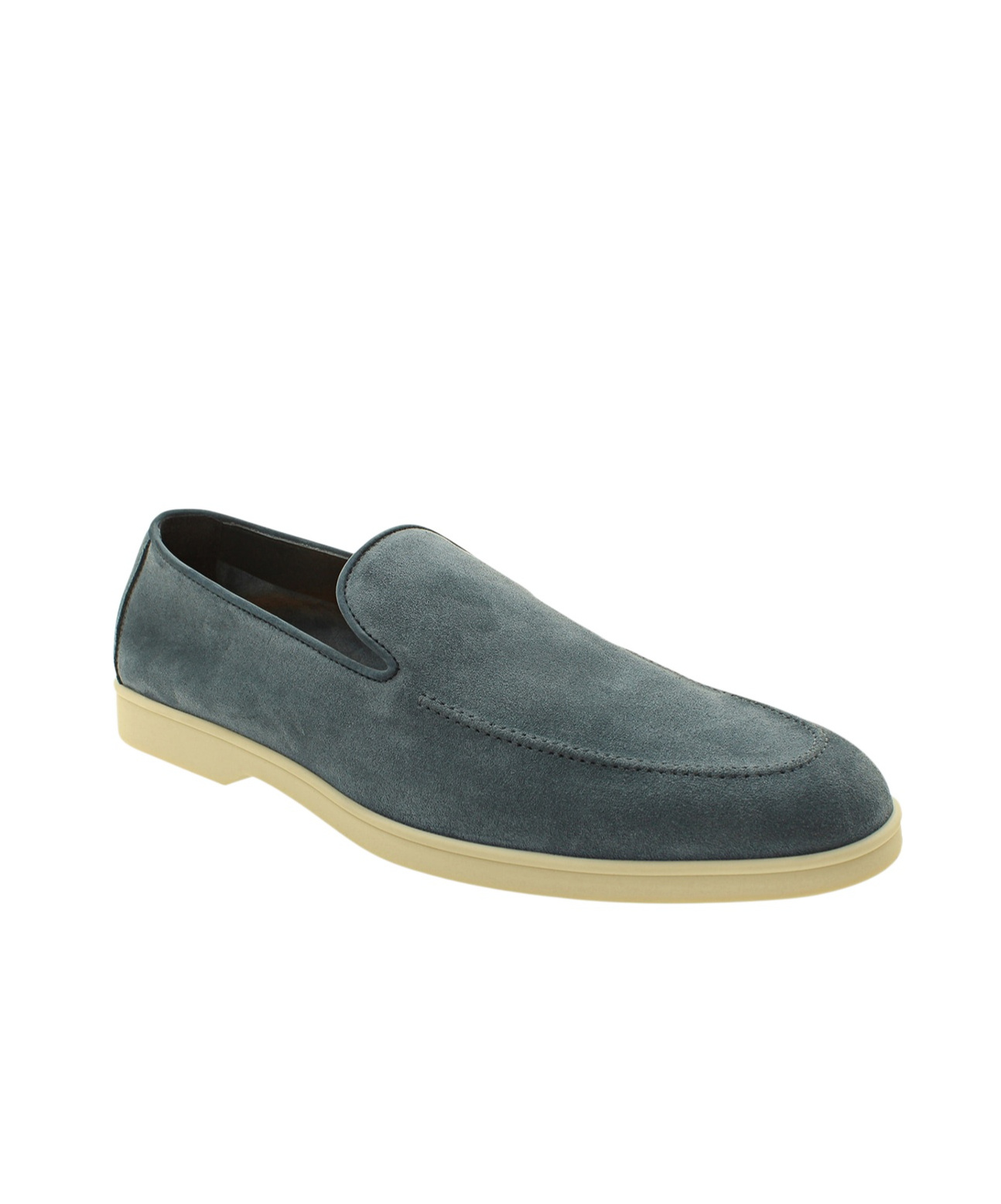 Doucal's Round-head Casual Shoes In Black