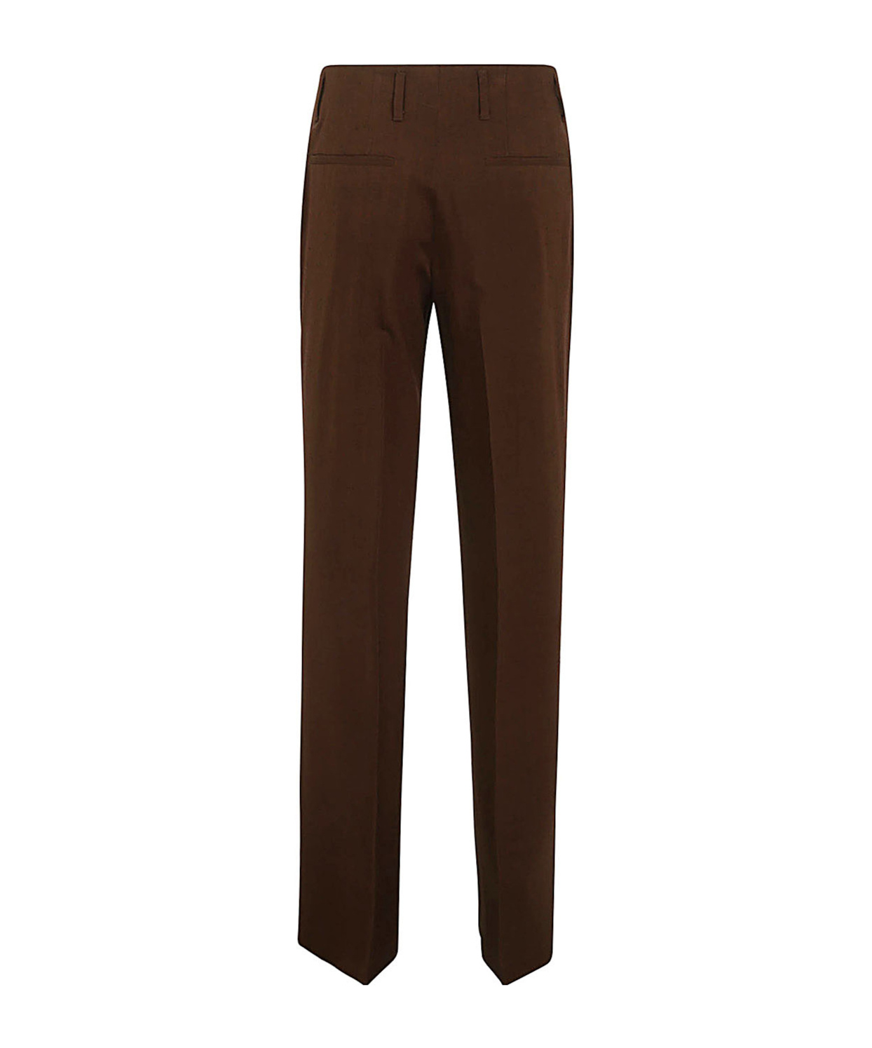 Dries Van Noten Front Pleated Casual Pants In Black