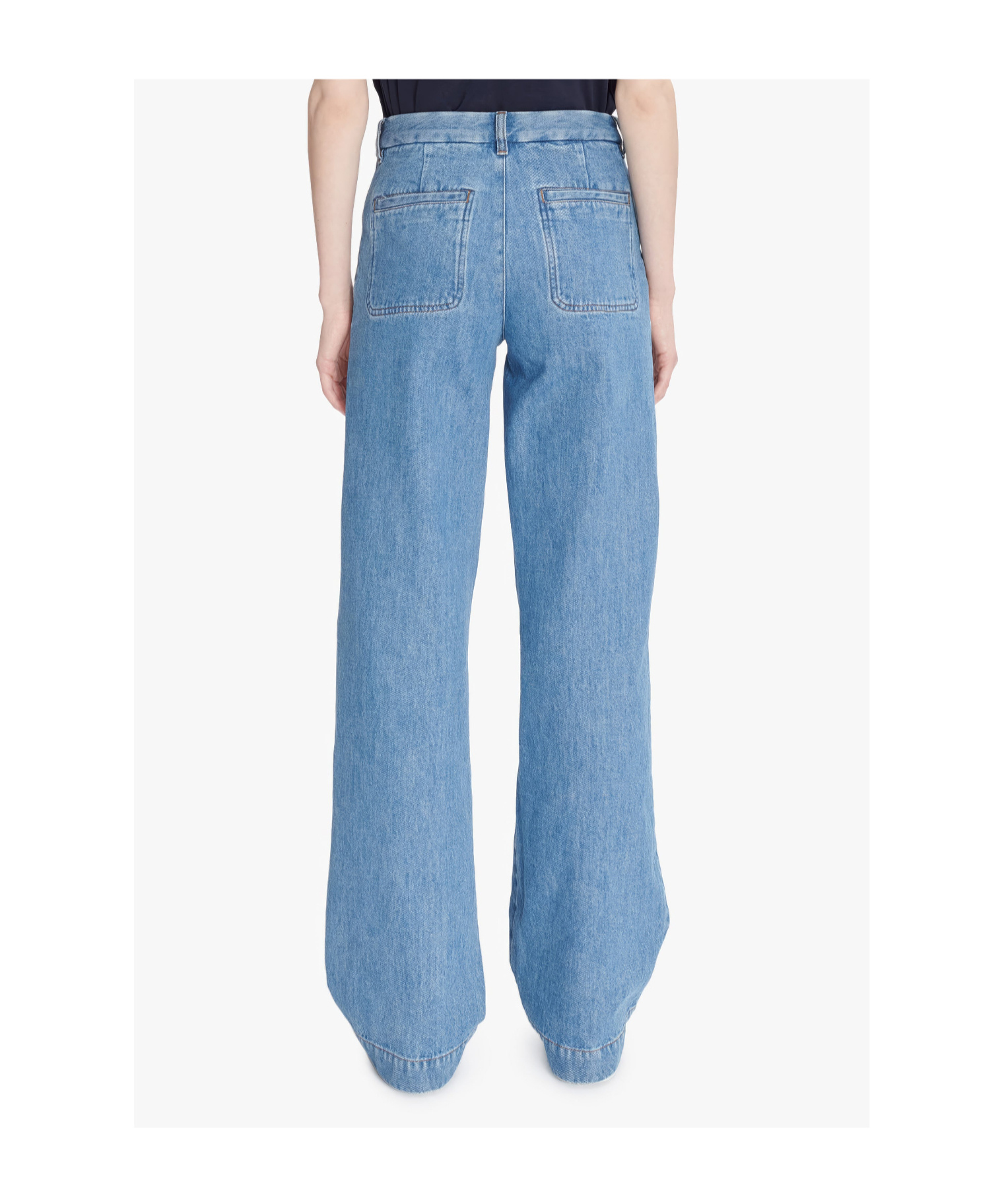 Apc Indigo Seaside Jeans In Blue