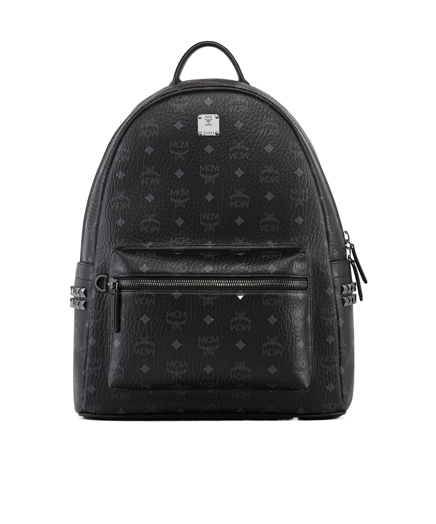 Mcm Stark Medium Backpack In Black