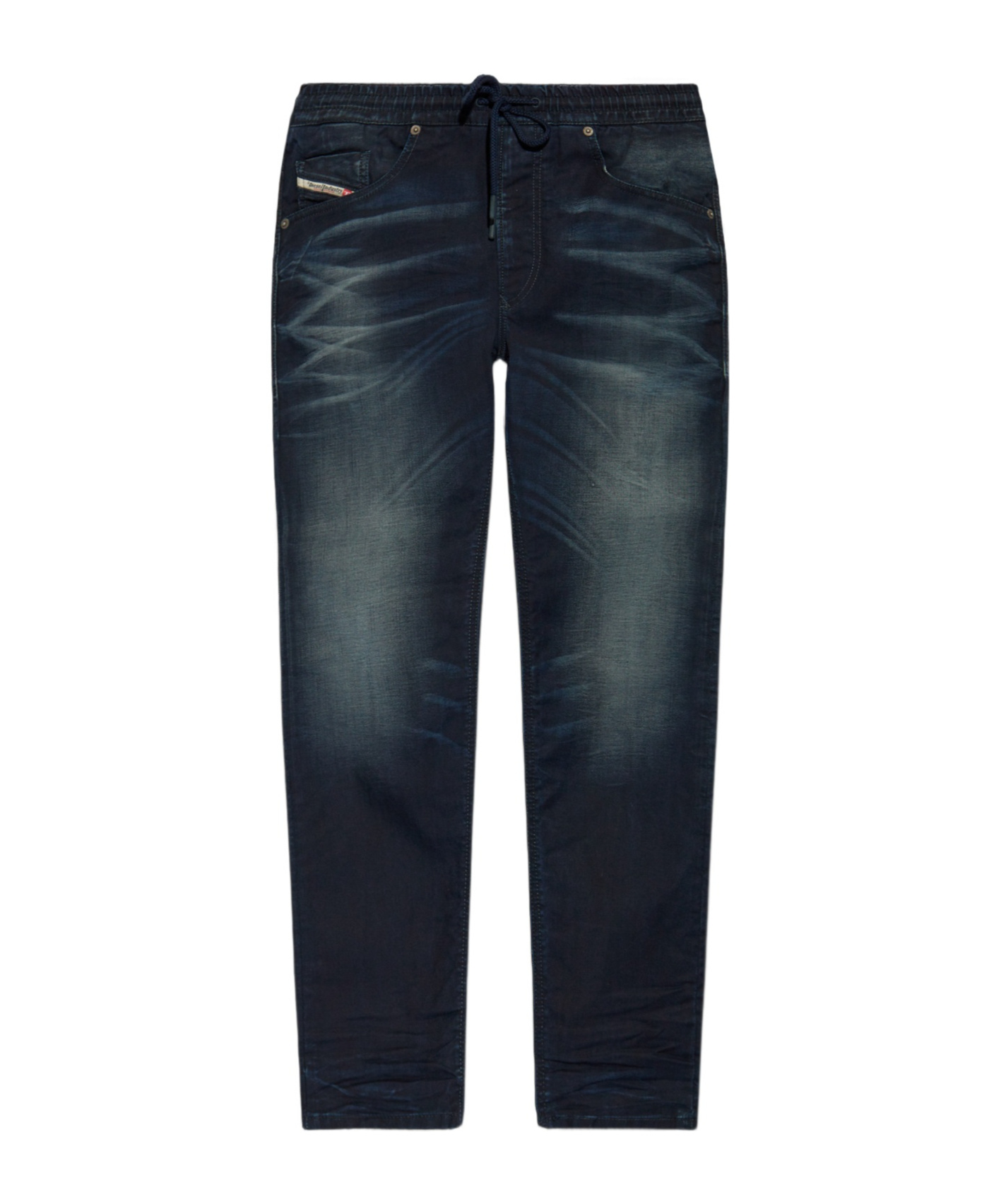 Diesel 2030 D-krooley Tapered Jeans In Black