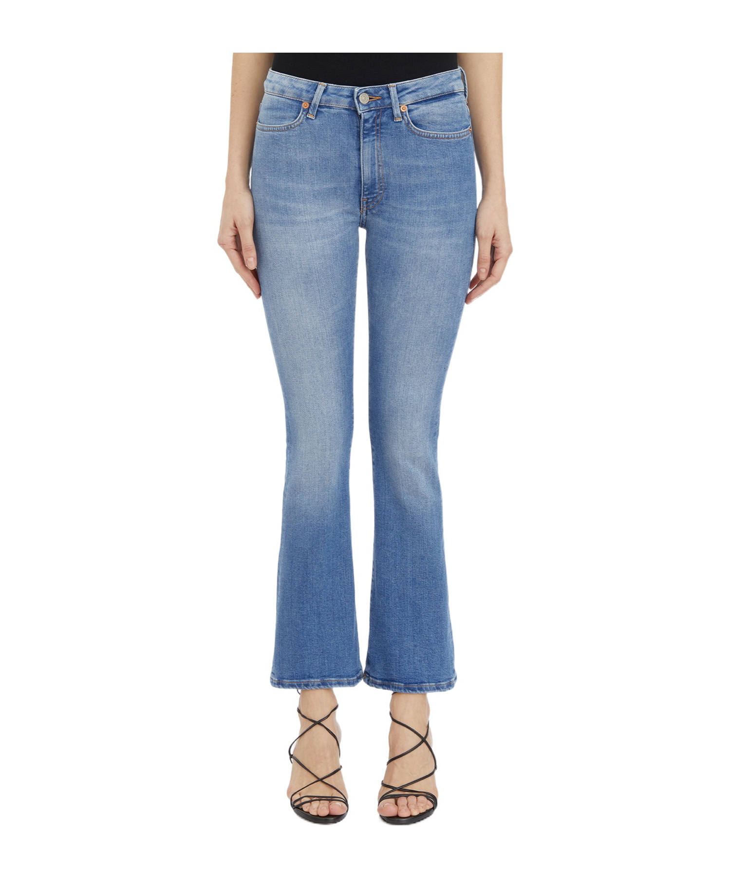Dondup Mandy Bootcut Superskinny In Blue