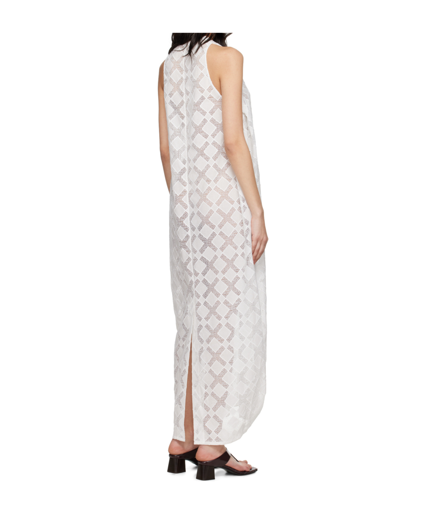Tove Sleeveless Dress In White