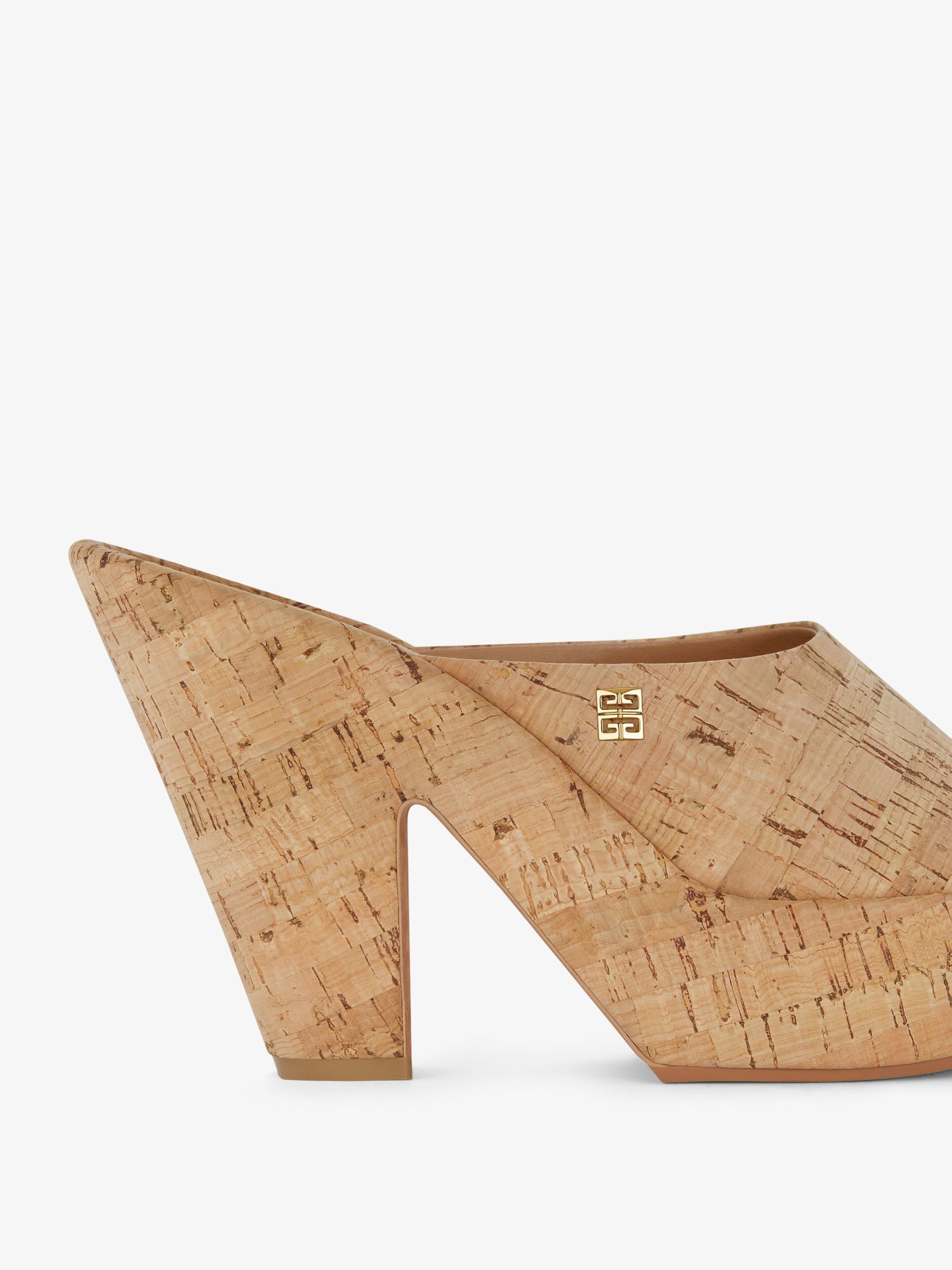 Givenchy 4g Detailed High-heeled Sandals In Nude