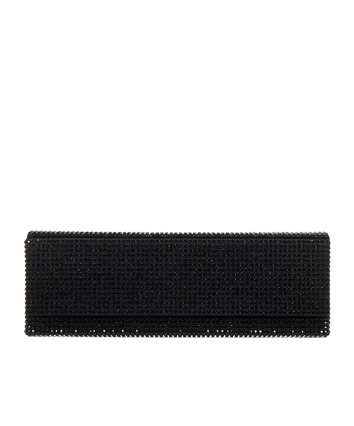 Shop Amina Muaddi Flip Shoulder Bag In Black