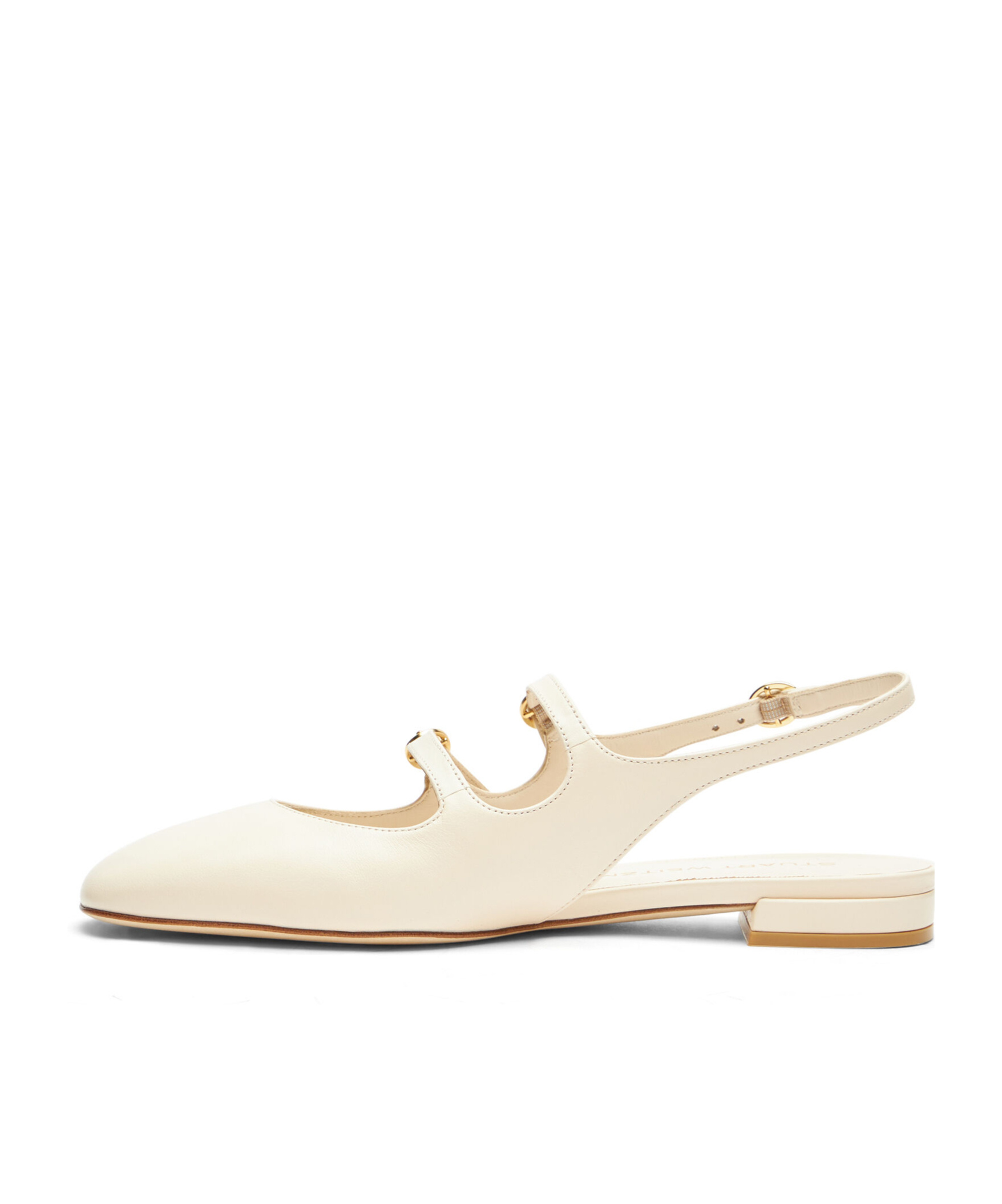 Stuart Weitzman Slingback Pumps "benni" In Nude