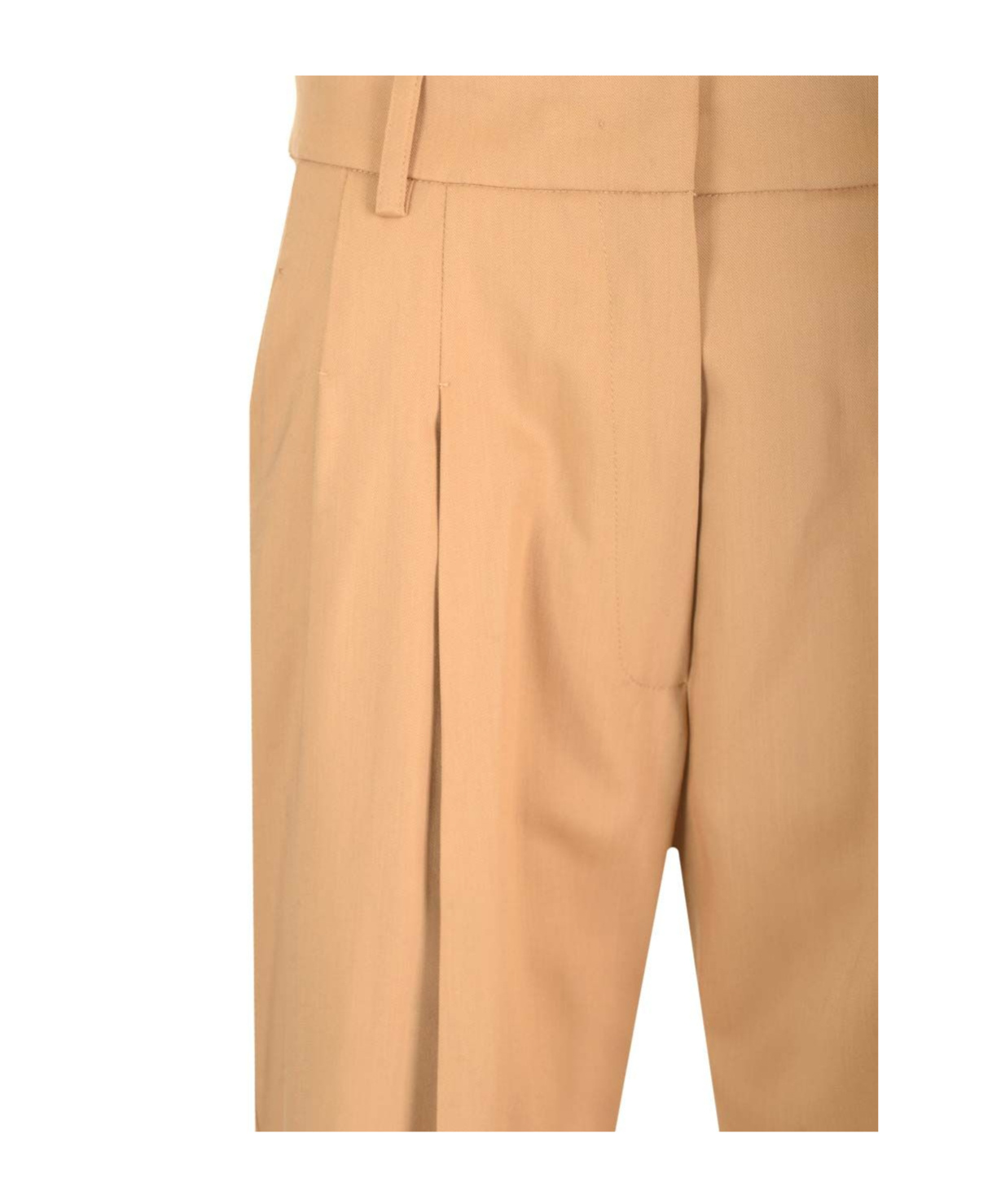 FORTE FORTE VISCOSE WOOL TWILL TROUSERS