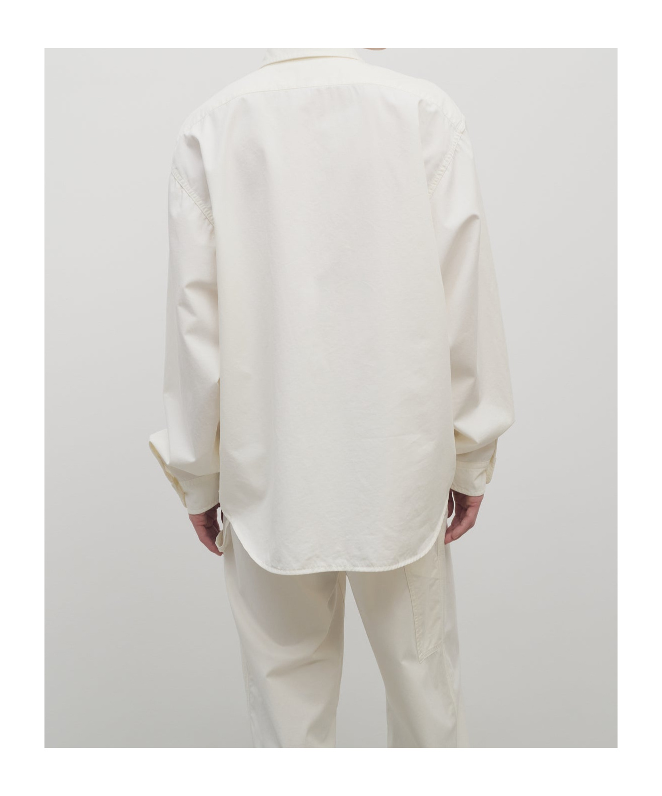The Row Long Sleeve Shirt In White