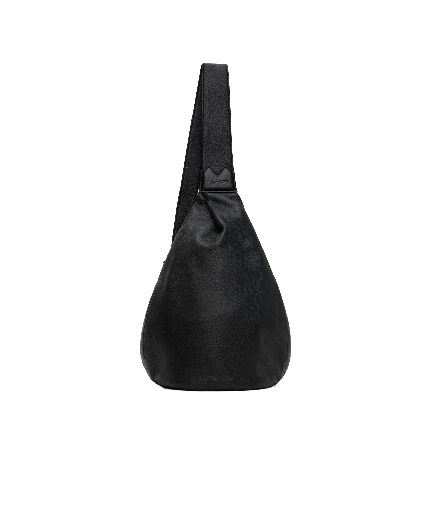 Yohji Yamamoto Zipper Chest Pack In Black