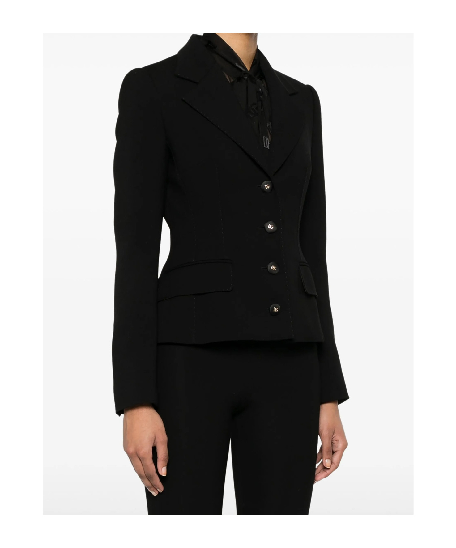 Dolce & Gabbana Dolce Blazer And Suits In Black