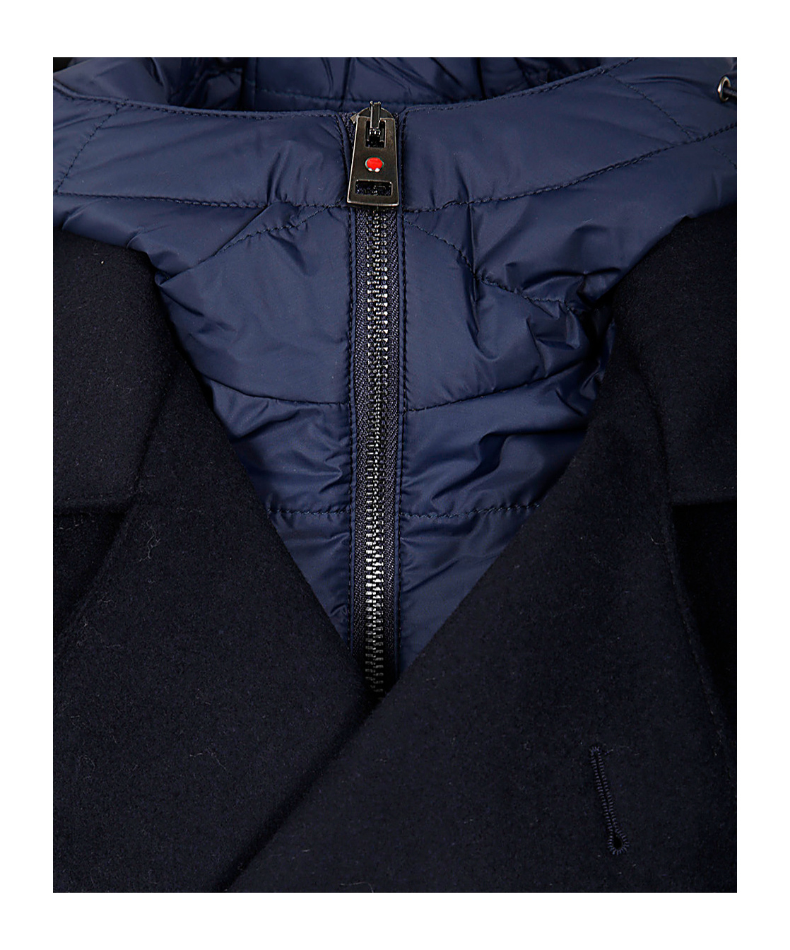 Kired Long-sleeved Padded Casual Jacket In Black